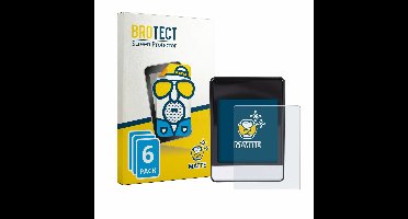 BROTECT - Screenprotector voor Asixxsix Bike Computer - Folie Beschermfolie matte 6 Stuks