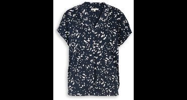 Tom Tailor - T-shirt met patroon - Maat L - navy dot