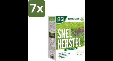 BSI – Graszaad – Snel Herstel – Dicht & Sterk Gazon – 2,5 kg - Bulkverpakking - 7 stuks