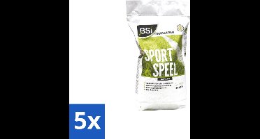 BSI – Graszaad – Sport & Speel – Sterk & Slijtvast Gazon – 5 kg - Bulkverpakking - 5 stuks