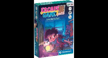 Clementoni Bordspel Escape Game - De Verlaten School - Gezelschapsspel voor Familie - Vanaf 8 jaar