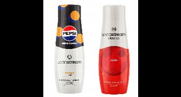 Sodastream Pepsi MAX Mango - Concentraat - 18 Liter - Tropische Smaak - Suikervrij