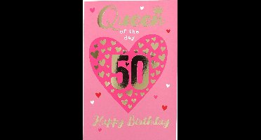 Depesche verjaardagskroon speelgoed Queen of the day Happy Birthday.