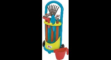 Ecoiffier tuinierskar speelgoed tuinieren voor kinderen multicolor.