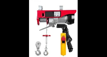 Takel - Kabeltakel - Kettingtakel - Lier - Kraan - Elektrische - Waterdicht - 250kg - Draagbare - met Bedrade Afstandsbediening - voor Garage, Auto of Boot