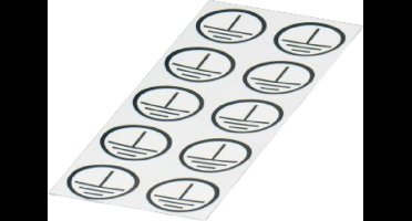 Phoenix Contact veiligheidspictogram aardeteken zwart/wit per 100 stuks (0806767)