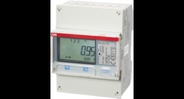 ABB 3 Fase Indirecte Energie Meter 6A 230/400V AC - 2CMA100183R1000 - E3VVG