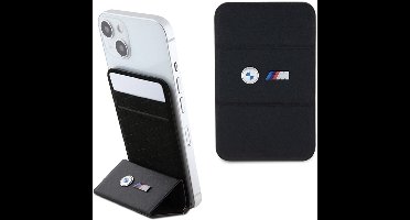 BMW M Edition - MagSafe iPhone Etui - Zwart - Standaardfunctie - Slot voor Kaarten