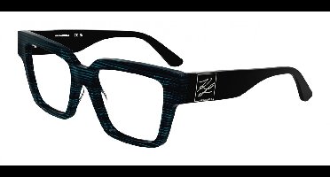 Karl Lagerfeld KL6196 Striped blue 53/18/140 UNISEX Brilmonturen