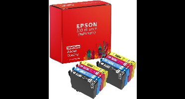 8-pack | Geschikt voor Epson 503XL inktcartridges - WF2960DWF - 2965DWF - XP5200 - 5205