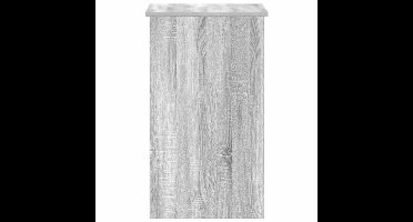 Bureau – Schrijftafel – Computertafel – Werkplek – Studieplek – Modern Design – 90x45x76 cm – Gemaakt van Duurzaam Hardwood – 2 Lades Met Open Planken – Gemakkelijk Montage – Mixed Color Afwerking