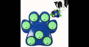 Voerbak met puzzelmechanisme voor honden - Verstop snacks, speel spelletjes, interactieve voerbak met puzzelmechanisme, langzame voeding om braken en een opgeblazen gevoel te voorkomen
