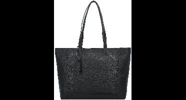 TOM TAILOR Schoudertas Nara Zip Shopper Black Zwart