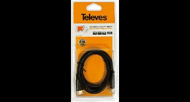 Televes - HDMI Kabel - 2.0 - 1.5m - 4K - Blister