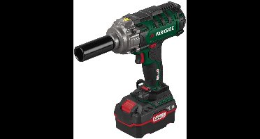 PARKSIDE Accu-motorvoertuig - Slagmoersleutel 20V 4.0AH - Incl Snellader - Met Koffer - Inclusief Li-on Accu en Lader - 400 Nm - Incl. 4 doppen (17, 19, 21 en 23 mm) - Slagmoersleutelset - Elektrisch - Slagschroevendraaier - Wieldoppen
