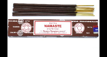 Satya Namasté Wierookstokjes - 1 Doosje 15 Gram - Wierook Stokjes - Premium Wierook