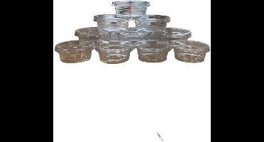 Sauscups 80ml Rond met Deksel – Transparante PET Sausbakjes – 100 Bakjes + 100 Deksels