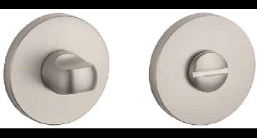 Stile WC garnituur Ø53x7mm nikkel