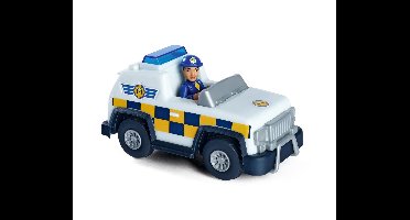 Brandweerman Sam Politie 4x4 Jeep met Speelfiguur