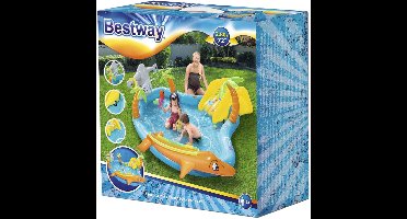 Bestway Speelzwembad Zeedieren - 280x257x87cm