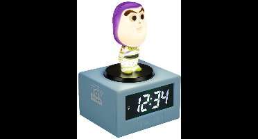 Buzz Lightyear wekker met nachtlamp – digitale alarmklok 14 cm – Paladone