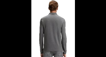 Hugo Boss polo lange mouw grijs