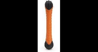 Holland Animal Care Apporteerstick - 24 CM - Hondenspeelgoed - Kauwstaaf Hond - Werpstok Met Pieper - Apporteerspeelgoed - Oranje