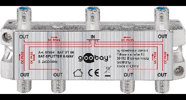 Goobay SAT Distributor, 6-Pack