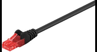 Wentronic CAT6 Netwerkkabel - RJ45 - Zwart - 5 m