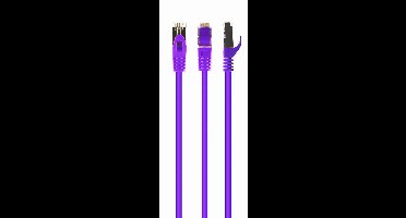 FTP Cat6 patchkabel, 5 m, paars