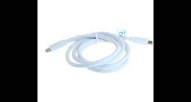 OTB Datenkabel - USB-C 3.0 Stecker auf USB-C 3.0 Stecker - USB-PD 60W - 1,0m - weiß