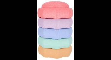 Jipy Discover Fun Stapstenen Pastel Met Sensory 5 Stuks