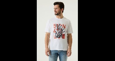 Pilot Heren T-shirt Wit - Maat XL