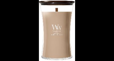 WoodWick Hourglass Large Geurkaars - Santal Myrrh - 130 branduren