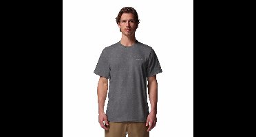Columbia CSC™ Outdoor Back Graphic Tee Heren Outdoorshirt - City Grey Heather, Sunscape
