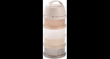 Béaba Melktoren - Baby Melkpoeder Doseerdoosjes - 4 Laagse Melkpoeder Toren - Babyvoeding Bewaarbakjes - BPA Vrije Poedertoren - Clay