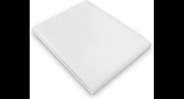 Briljant Baby Bedzeiltje Molton - 50x90 - voor Ledikant - Sandwich - 2 Pack - Wit