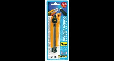 Snijmes Olfa L1 Geel 18mm Met Metalen Houder