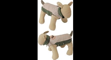 Boony hondenregenjas magic dragons lichtgrijs 20cm ruglengte