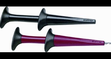 FLUK testpen/klem haakklem Meetpen., rd. en zw, busdiam 4mm
