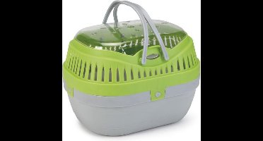 Beeztees Travica - Reismand - Voor Knaagdieren - Voor Konijnen - Groen/Grijs - 27x20 cm