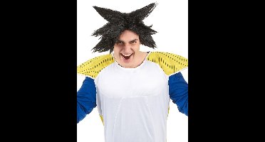 Zwarte manga pruik voor vrouwen - Verkleedpruik - One size