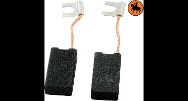 Koolborstelset voor Bosch PWS 14-180 - 6,3x12,5x23mm - Vervangt 1.607.014.106