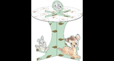 PROCOS Bambi cupcakehouder - Kartonnen decoratie voor kinderfeestjes