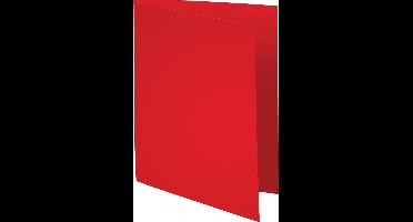 4x Exacompta Dossiermap Forever Bengali, rood, uit papier van 80 g per mÂ², pak a 250 stuks