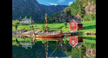 Legpuzzel - 1500 stukjes - Bateau Viking - Educa Puzzel