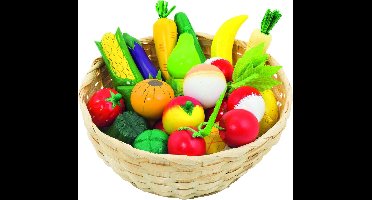 Goki Groenten en fruitmand 21cm