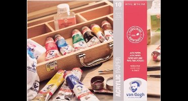 Van Gogh acrylverf papier - wit - FSC mix