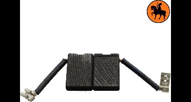Koolborstelset voor Black & Decker frees/zaag P5752 - 6,3x16x23mm