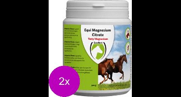 Excellent Equi Magnesium Citrate - Voedingssupplement - 2 x 500 g